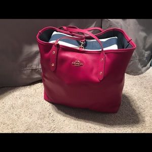 Coach Leather Tote